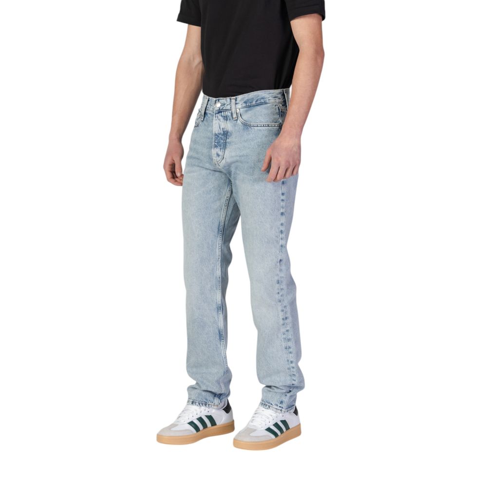 Light Blue Organic Cotton Relaxed Fit Jeans