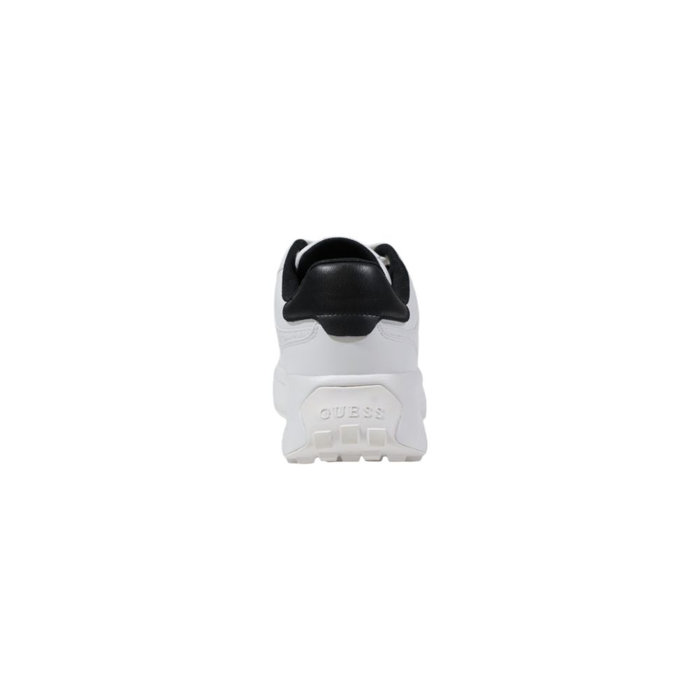White Polyethylene Chunky Sneakers
