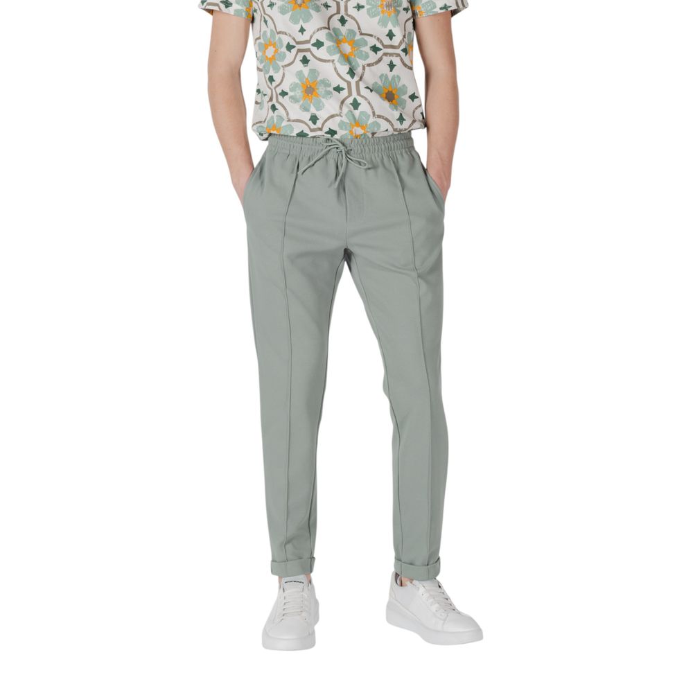 Bicolor Polyester Joggers (Workout Pants)