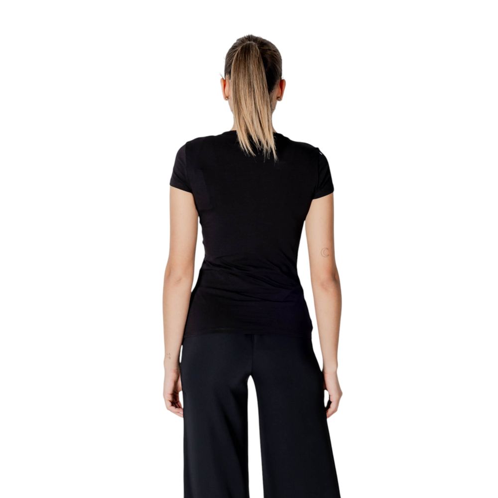 Black Cotton T-Shirt