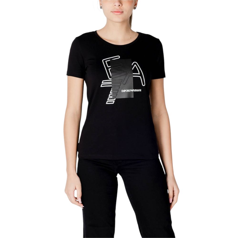 Black Cotton T-Shirt
