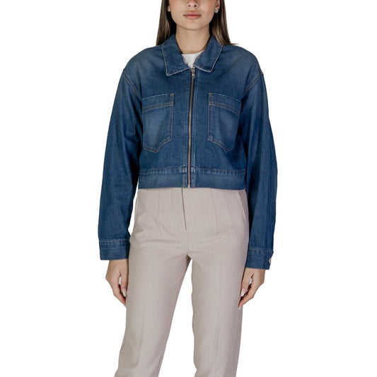 Blue Cotton Denim Jacket