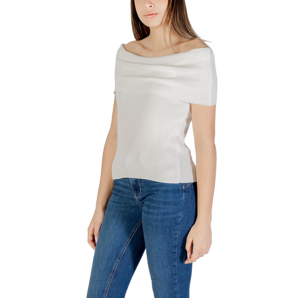 White Polyester T-Shirt
