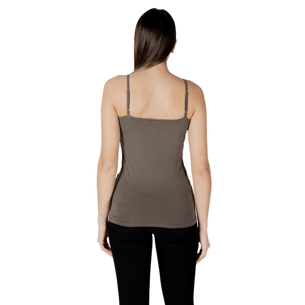 Green Cotton Tank Tops