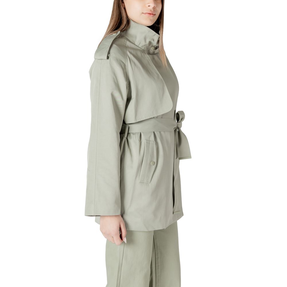 Bicolor Cotton Parka