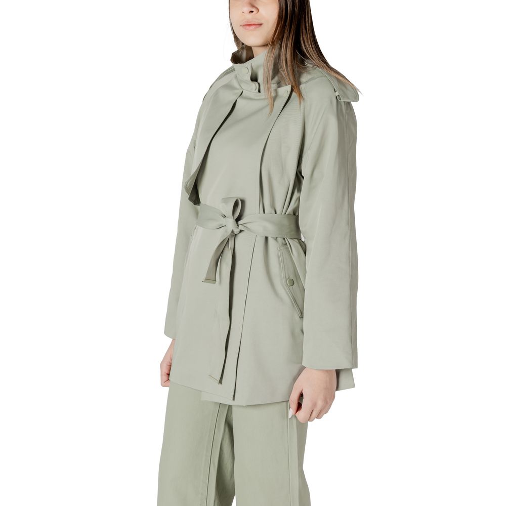 Bicolor Cotton Parka