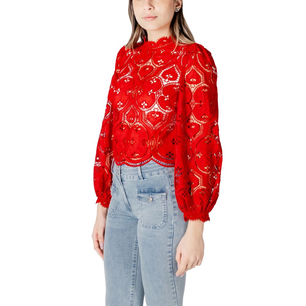 Multicolor Polyester Blouse