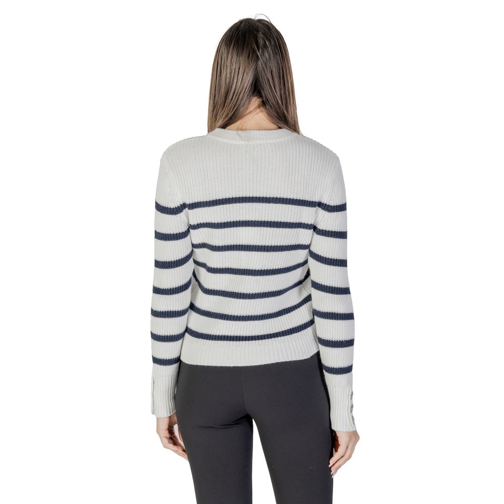 White Cotton Sweatshirt