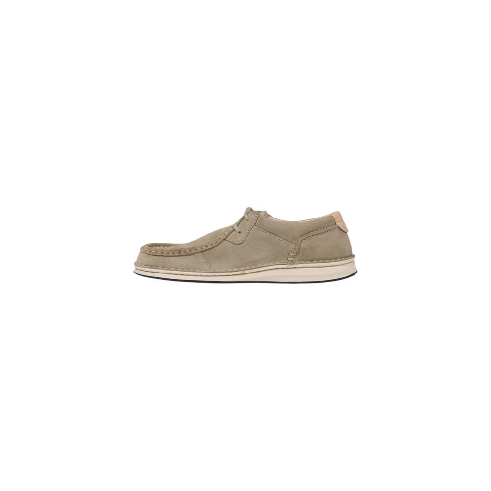 Gray Leather Oxfords And Derbies