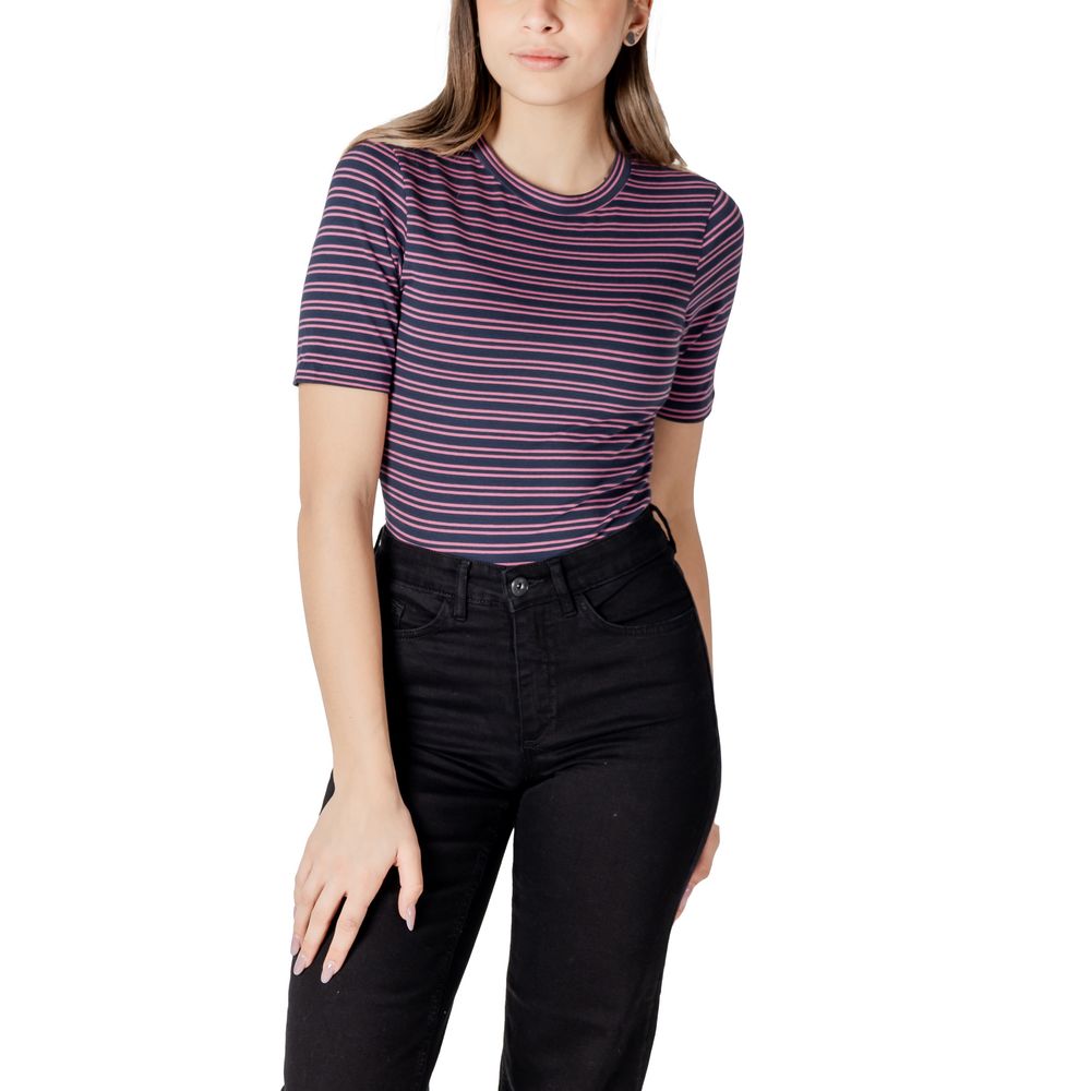 Bicolor Cotton T-Shirt