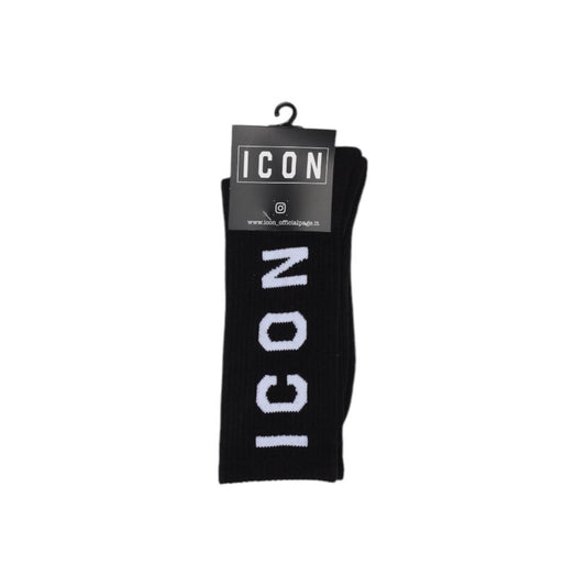 Black Cotton Socks