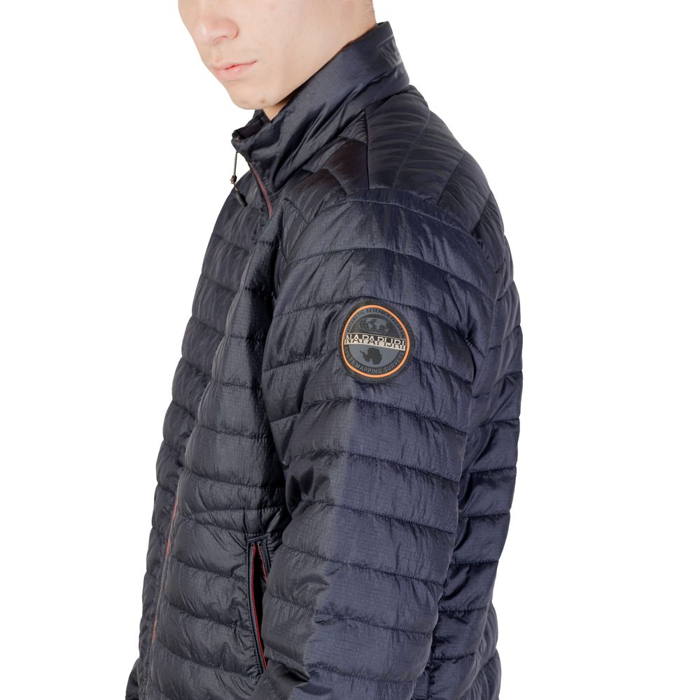 Blue Polyamide Coat
