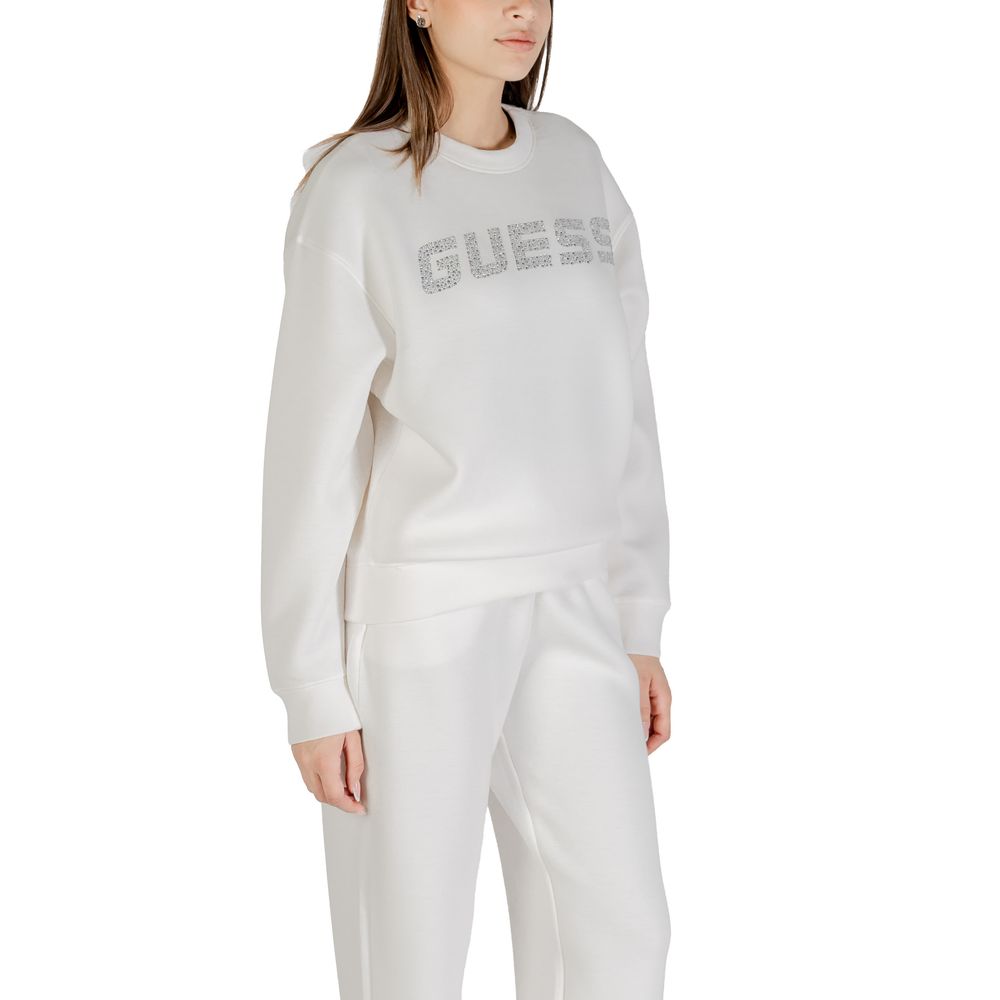 Cream Viscose Sweatshirt