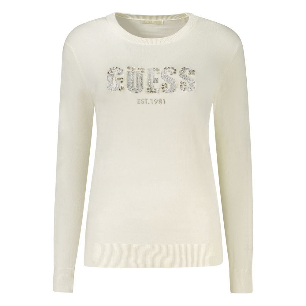 Bianco Viscosa Women Sweater