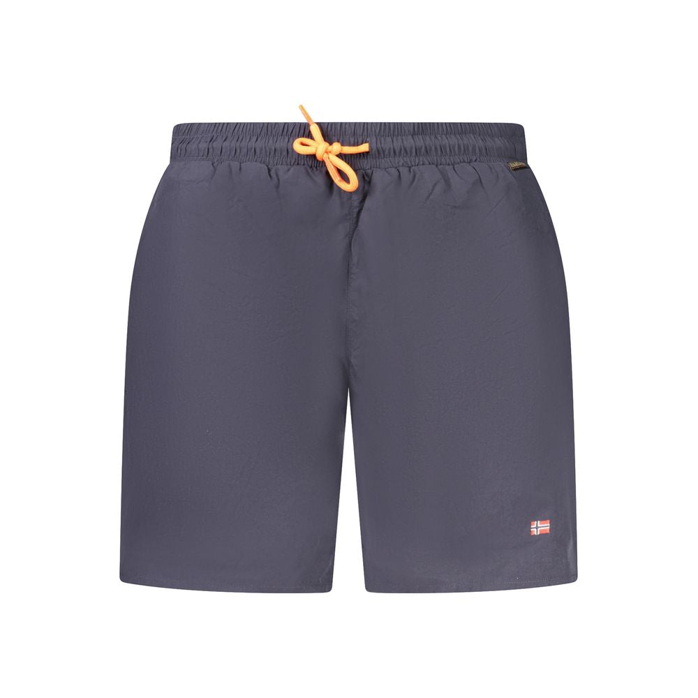 Blu Poliammide Men's Swim Trunk
