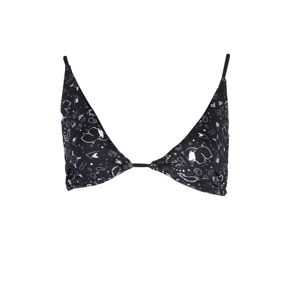 Black Polyamide Women Swimsuit