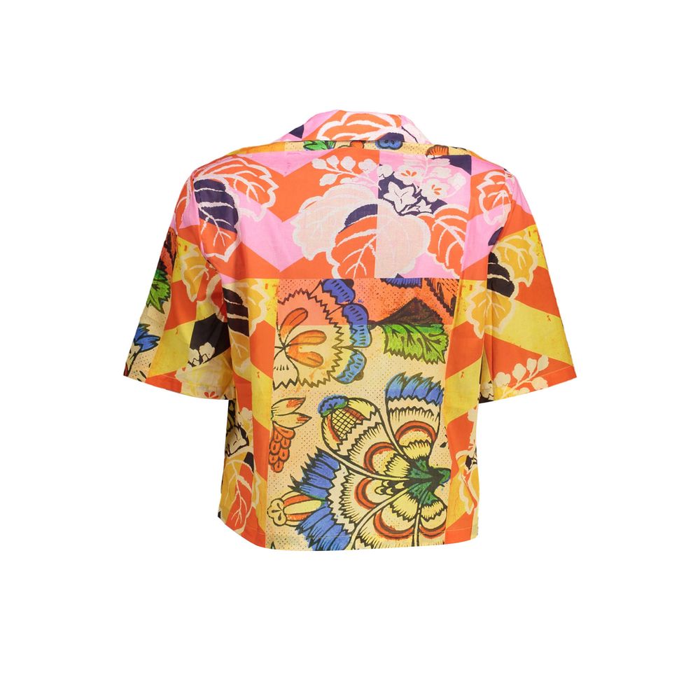 Giallo Cotton Women Shirt