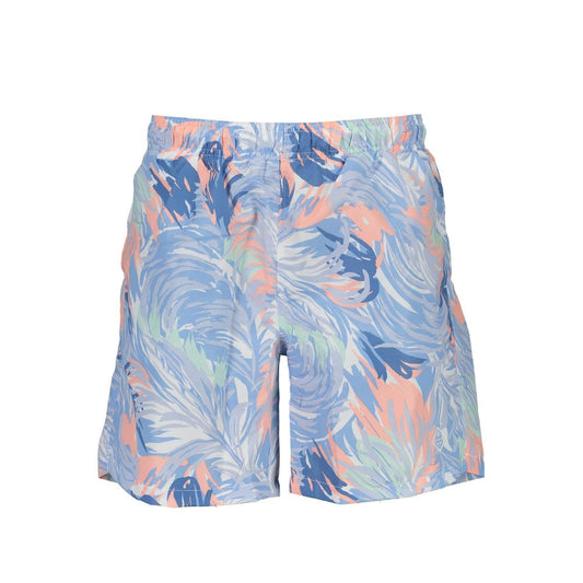 Azzurro Polyester Men's Swim Boxer