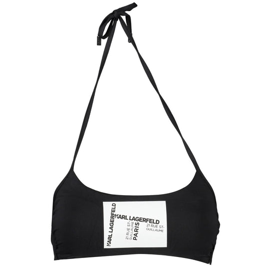 Black Polyamide Women Swimsuit