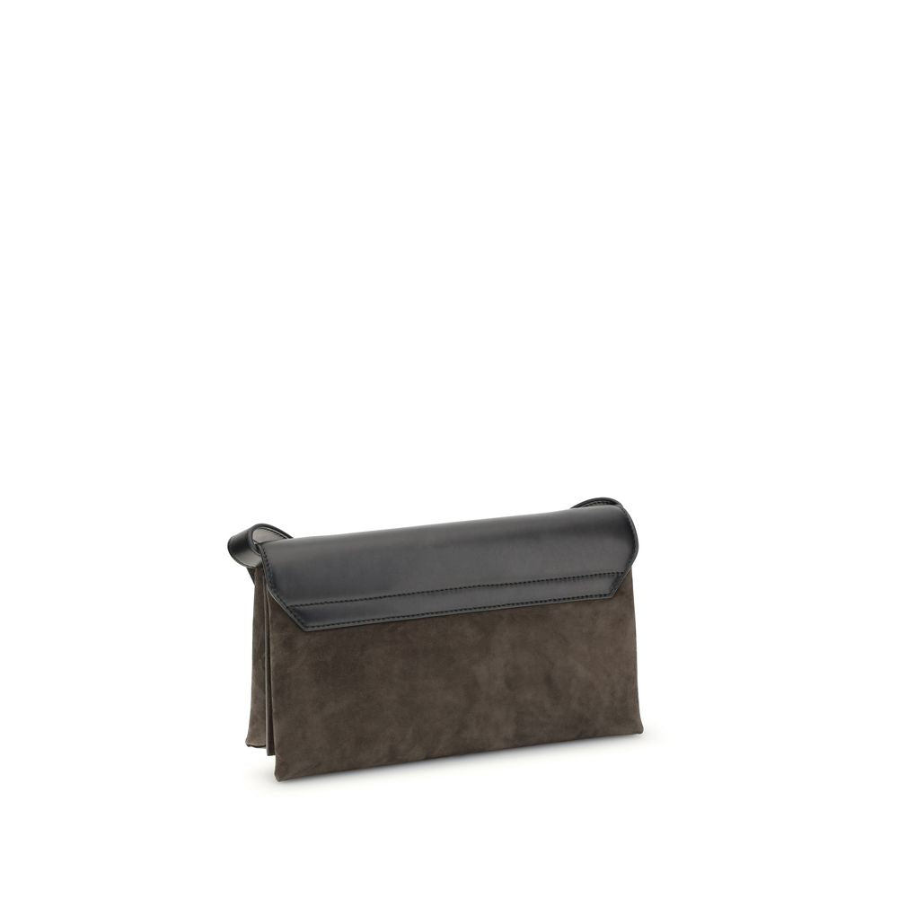 Black Leather Shoulder Bag