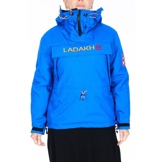 Blue Polyester Women Jacket