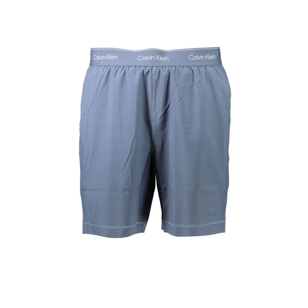 Blu Polyester Men's Track Pant