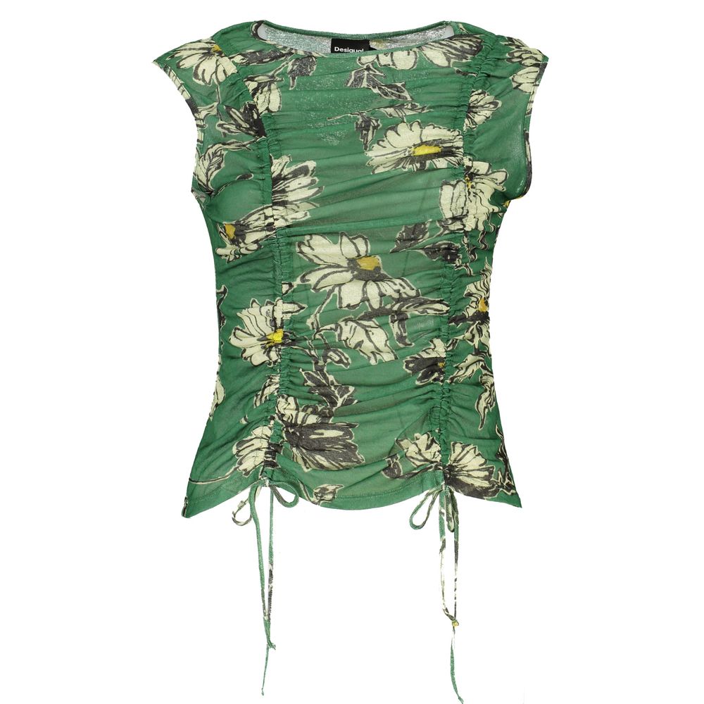 Verde Polyester Women Tank Top