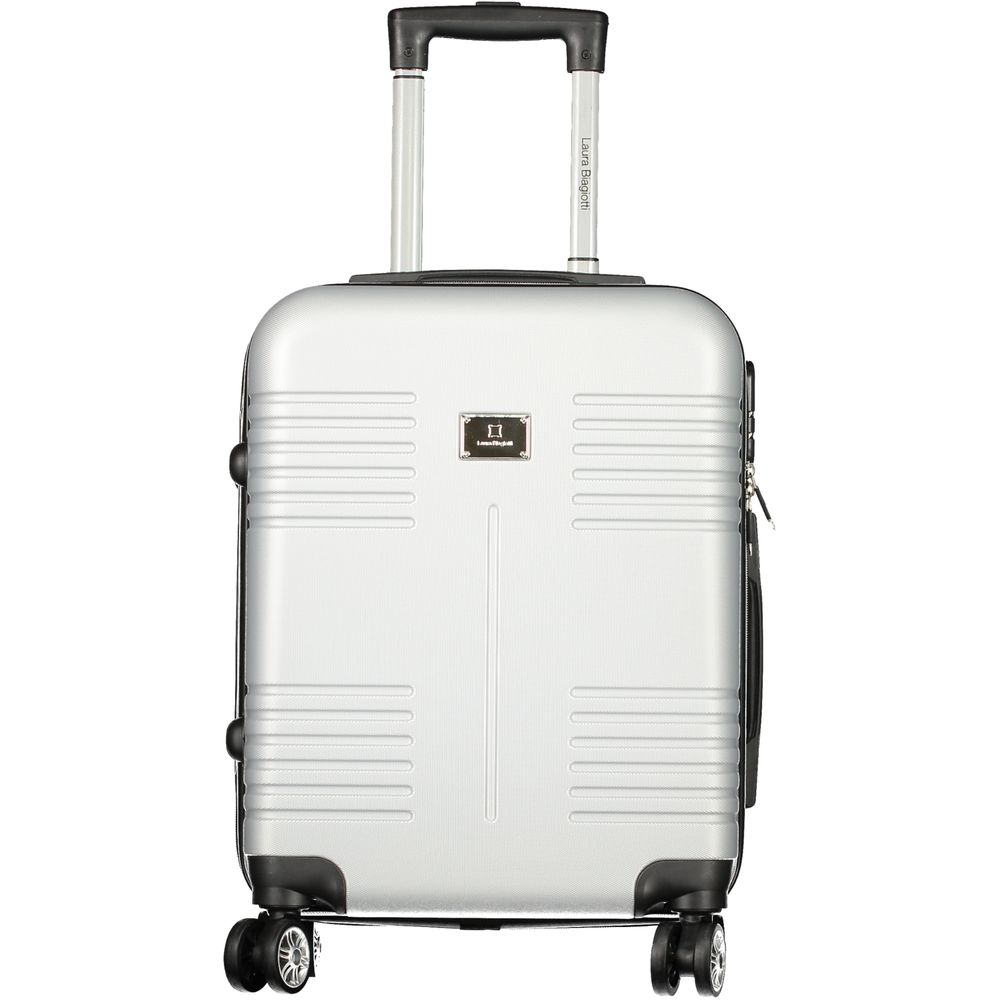 Argento Polyurethane Women's Travel Bag