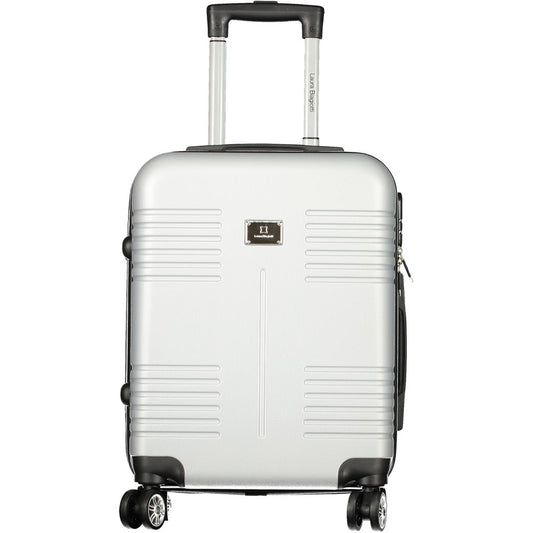 Argento Polyurethane Women's Travel Bag