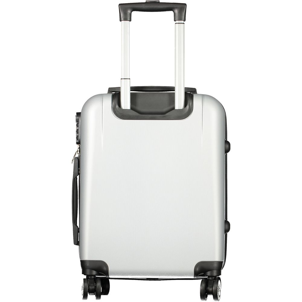 Argento Polyurethane Women's Travel Bag