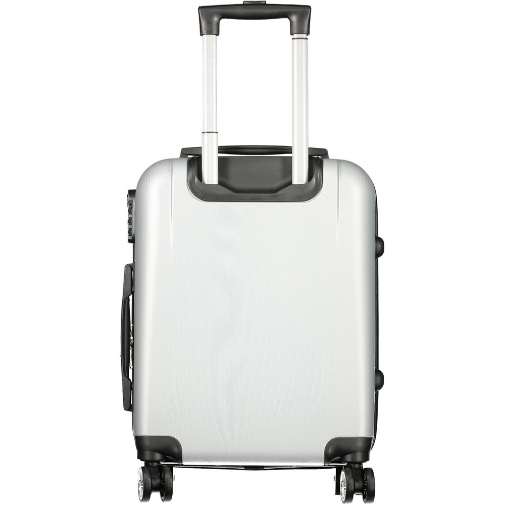 Argento Poliuretano Women Travel Bag