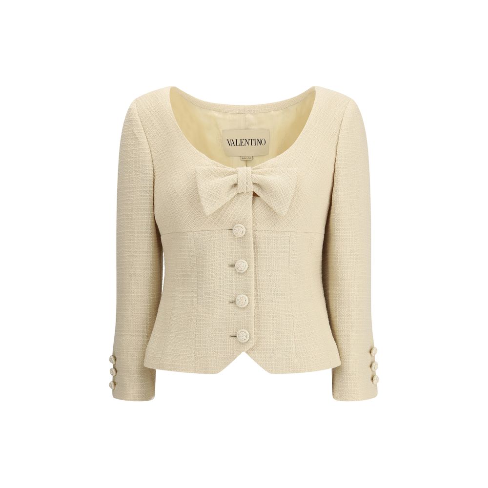 Beige Fleece Wool Coat