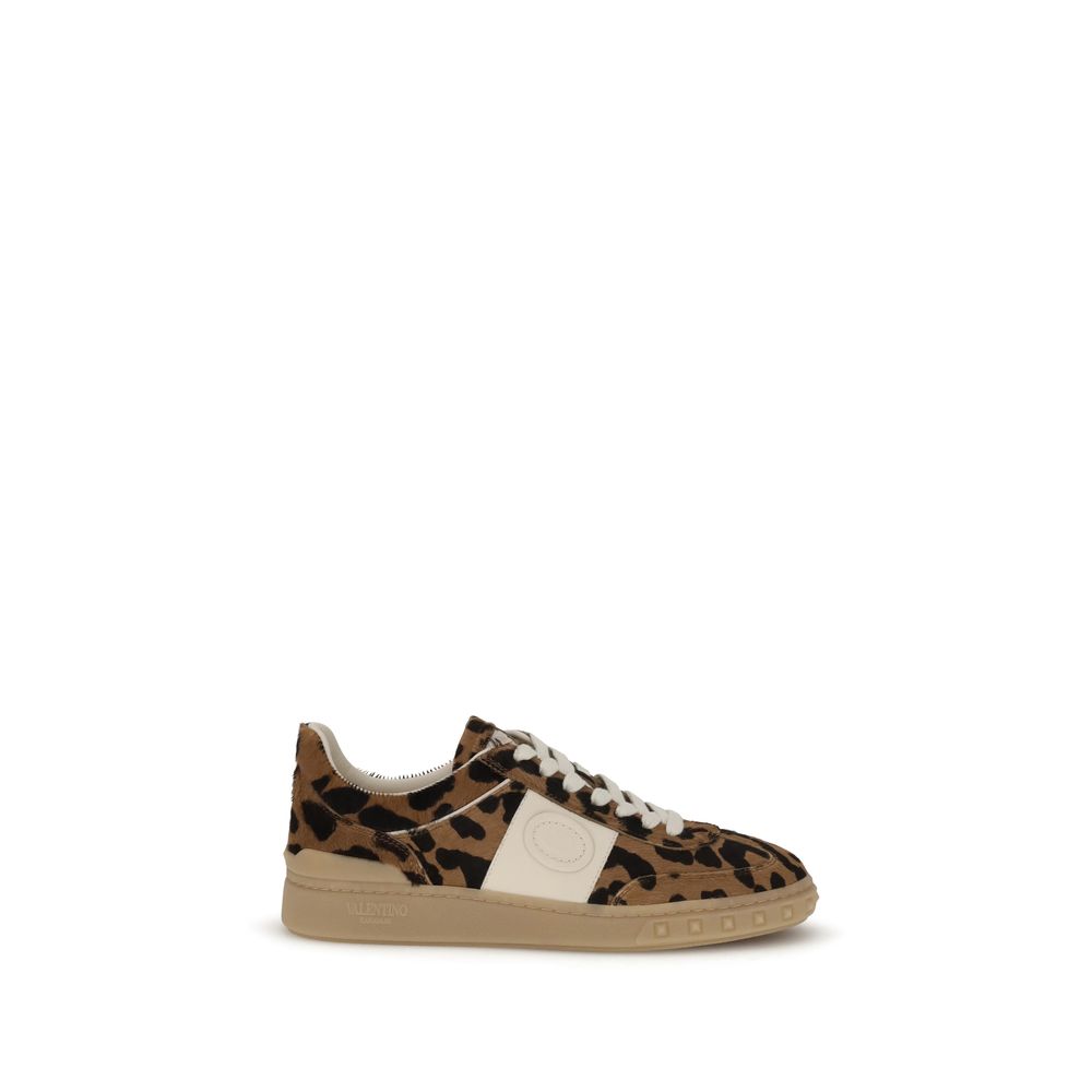Multicolor Calf Leather Bos Taurus Low Top Sneakers
