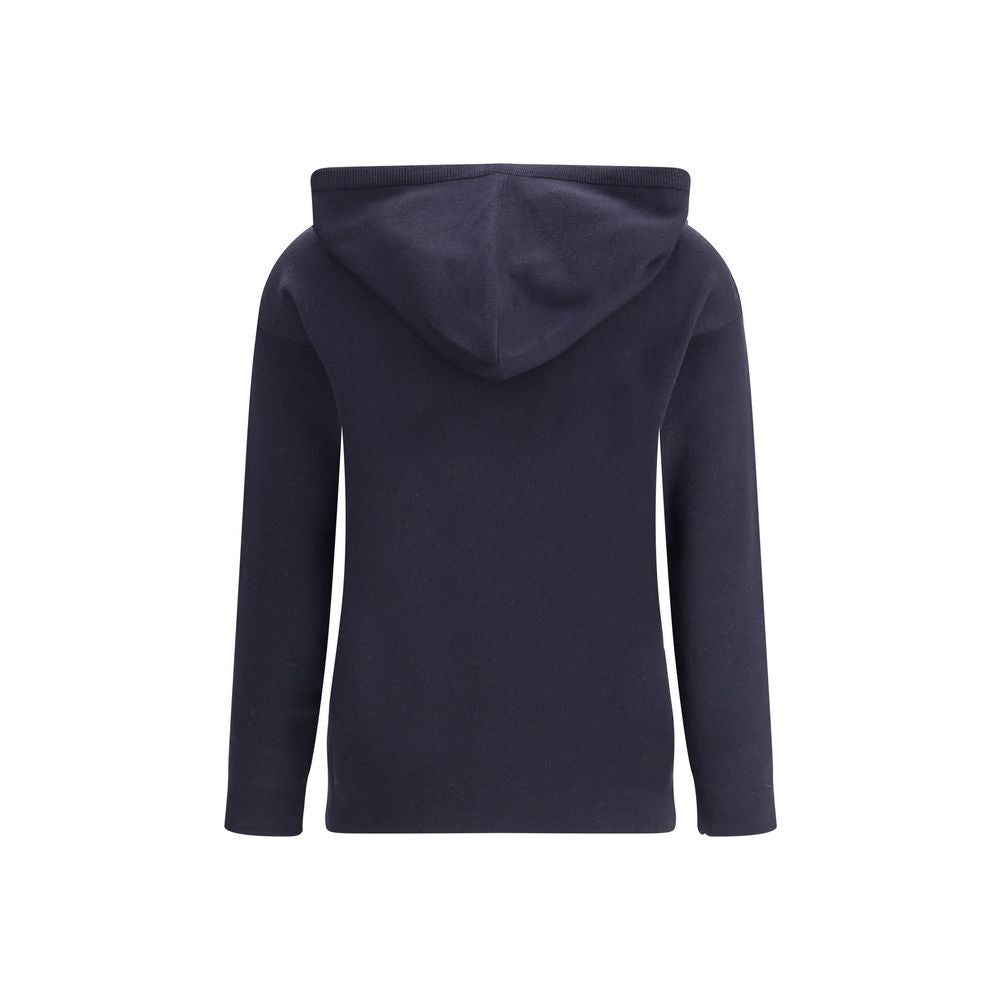 Black Wool Sweatshirt