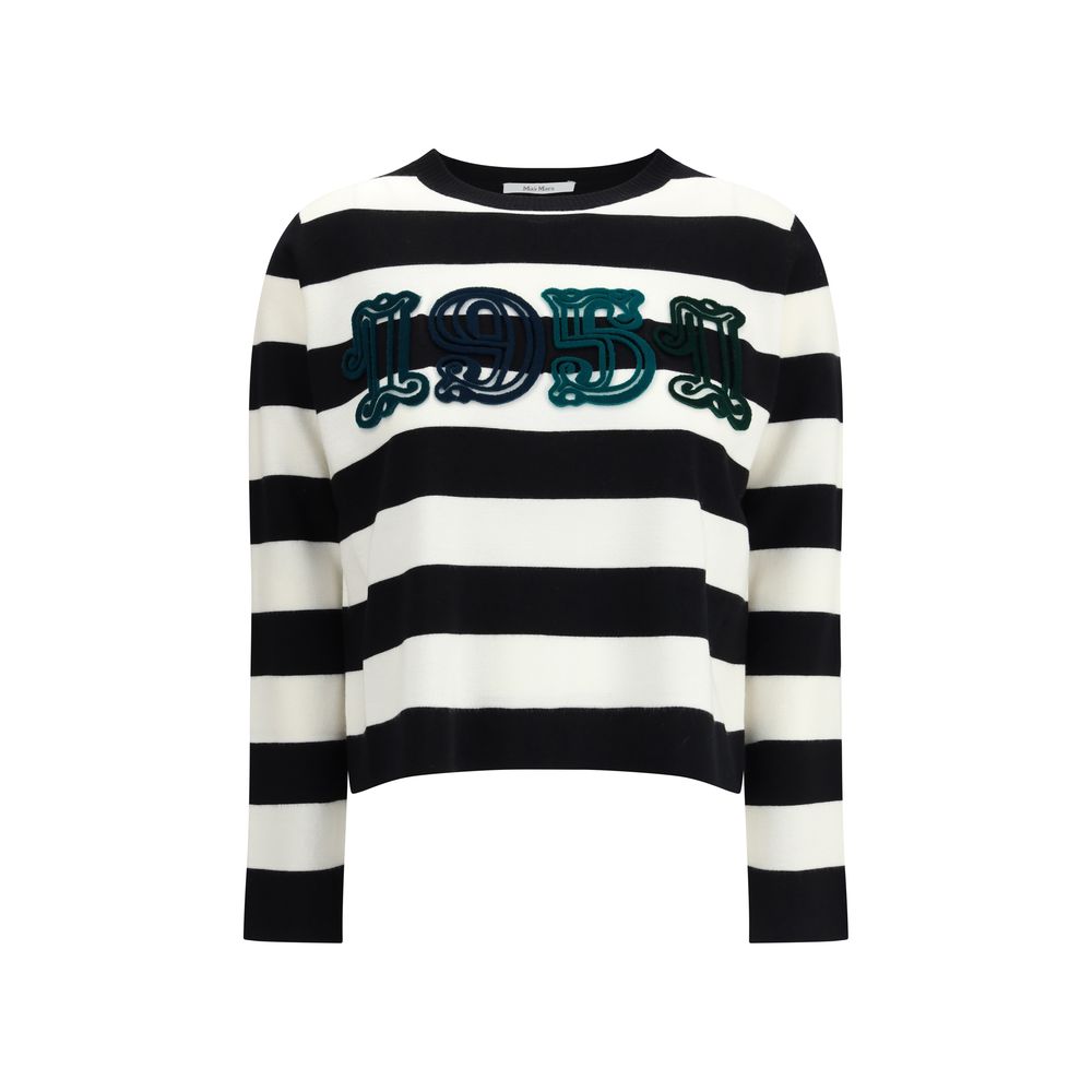 Black Fleece Wool Sweatshirt