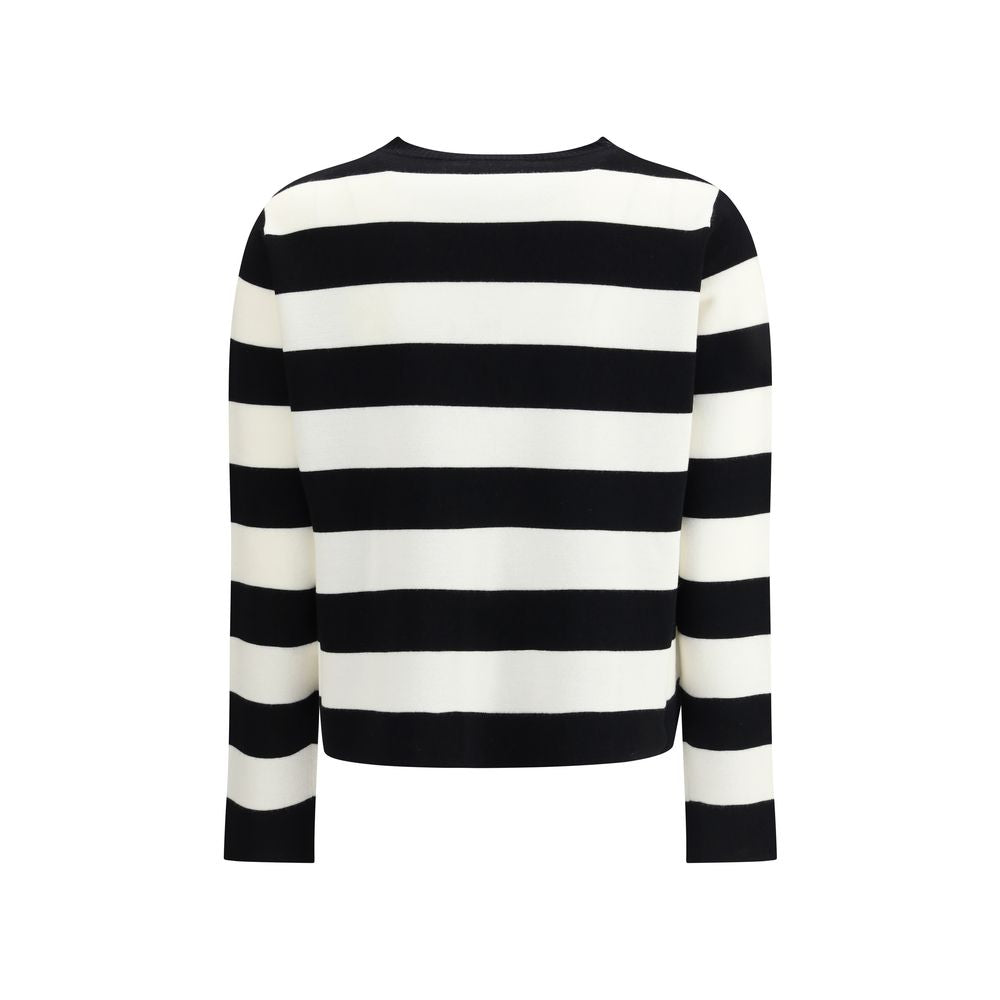 Black Fleece Wool Sweatshirt