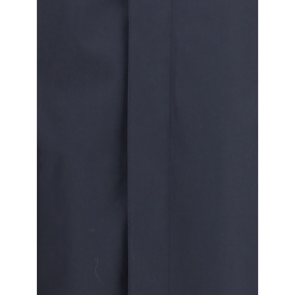 Blue Cotton Coat