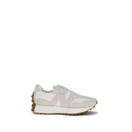 Beige Polyamide Athletic Sneakers