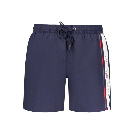 Blu Poliammide Men's Swim Boxer