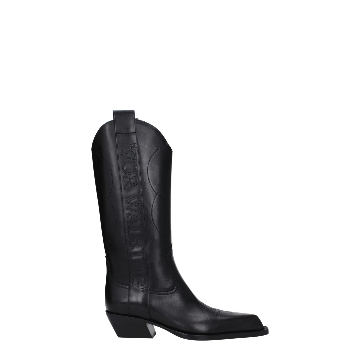 Black Leather Boots