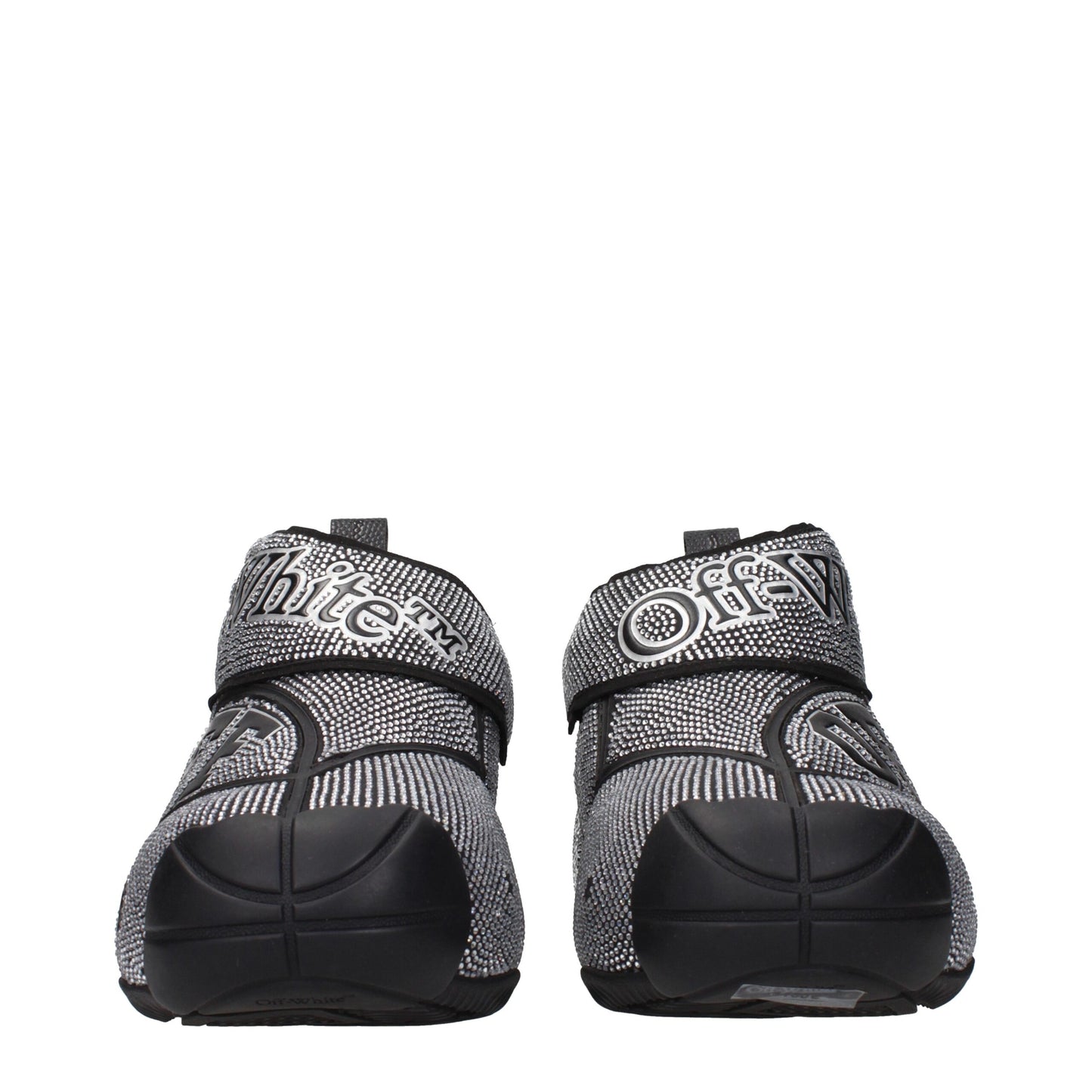 Black Cotton Sneakers