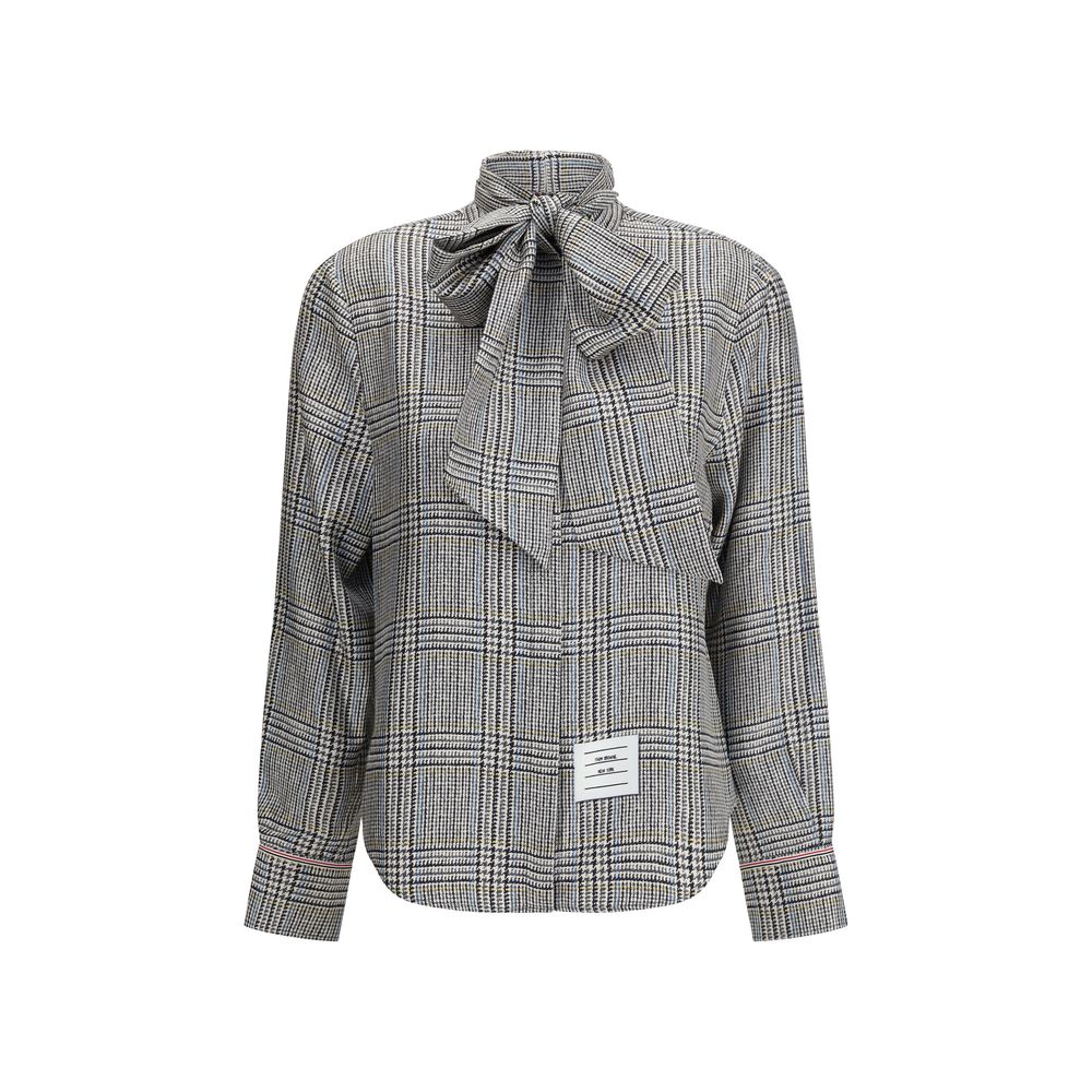 Beige Silk Dress Shirt