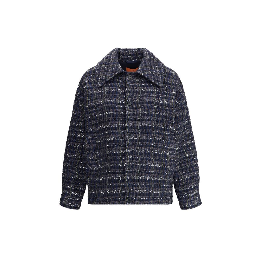 Blue Viscose Coat