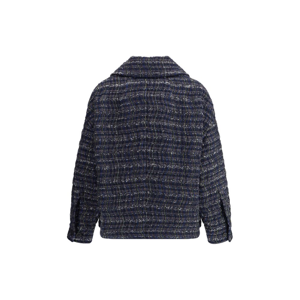 Blue Viscose Coat