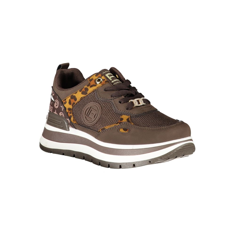 Marrone Poliuretano Women Sneaker