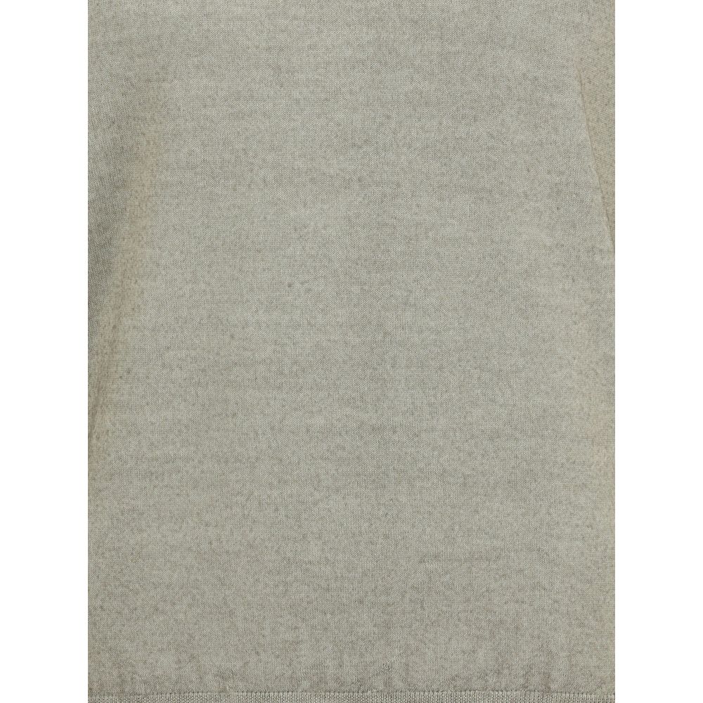 Bicolor Wool Turtleneck