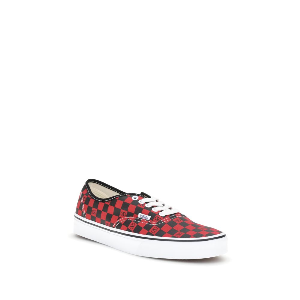 Multicolor Cotton Low Top Sneakers
