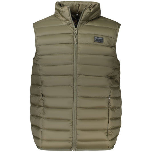 Verde Polyester Mens Jacket