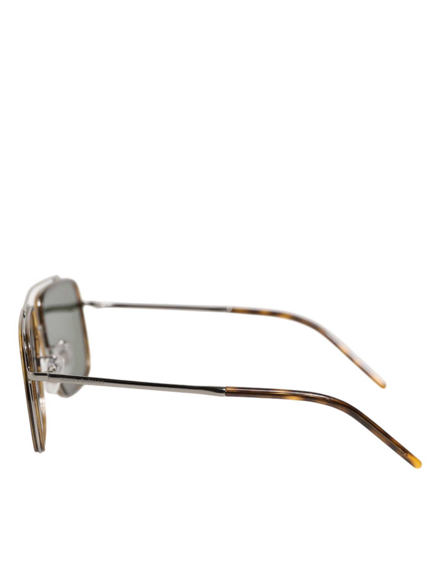 Silver Metal Frame Polarized Navigator Sunglasses