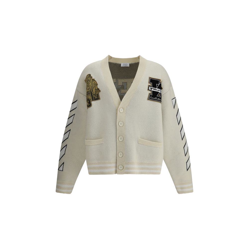 Beige Cotton Cardigan